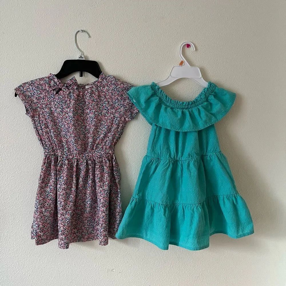Genuine Kids and Carters Girl dresses sz 4 y